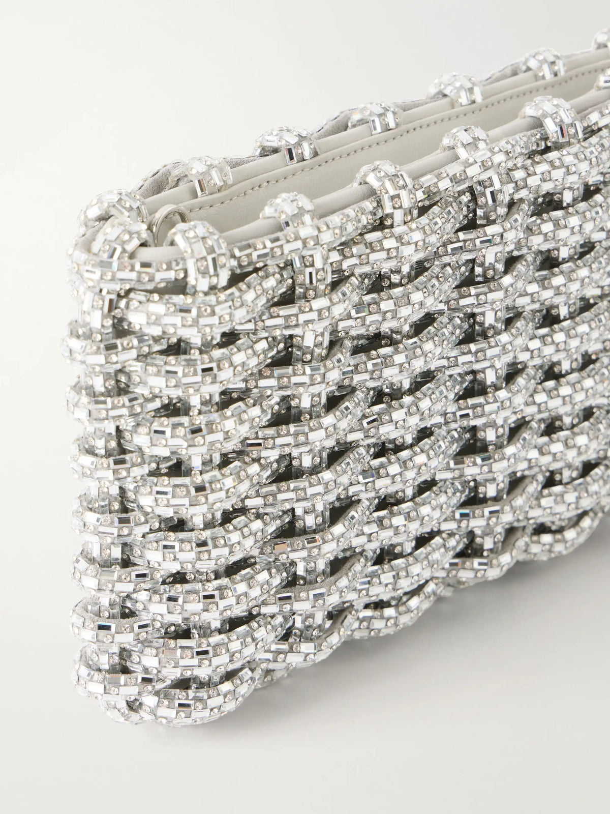 Morgan Crystal-embellished Clutch Bag
