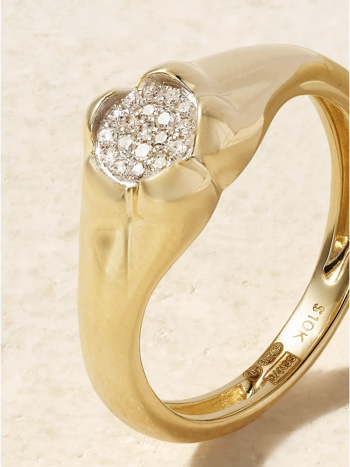 Crosby 10-karat Gold Diamond Ring
