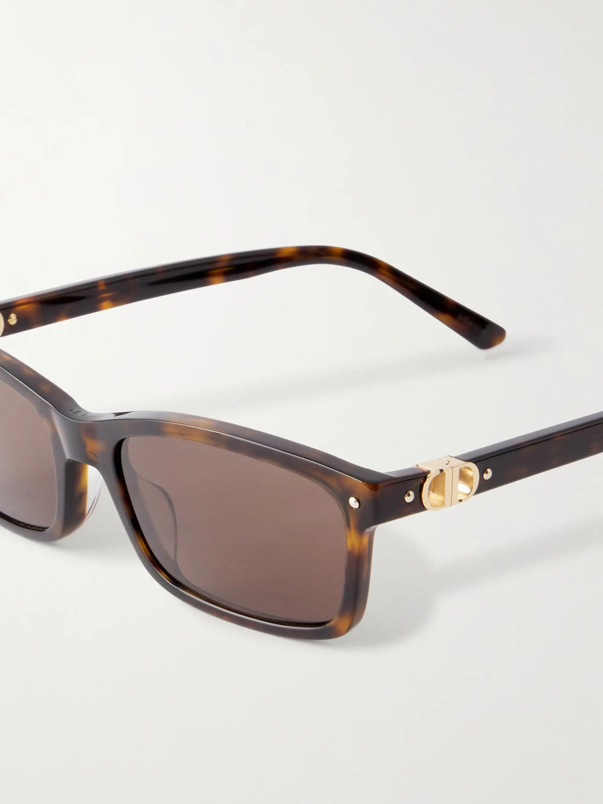Petit Cd S1i Square-frame Tortoiseshell Acetate Sunglasses