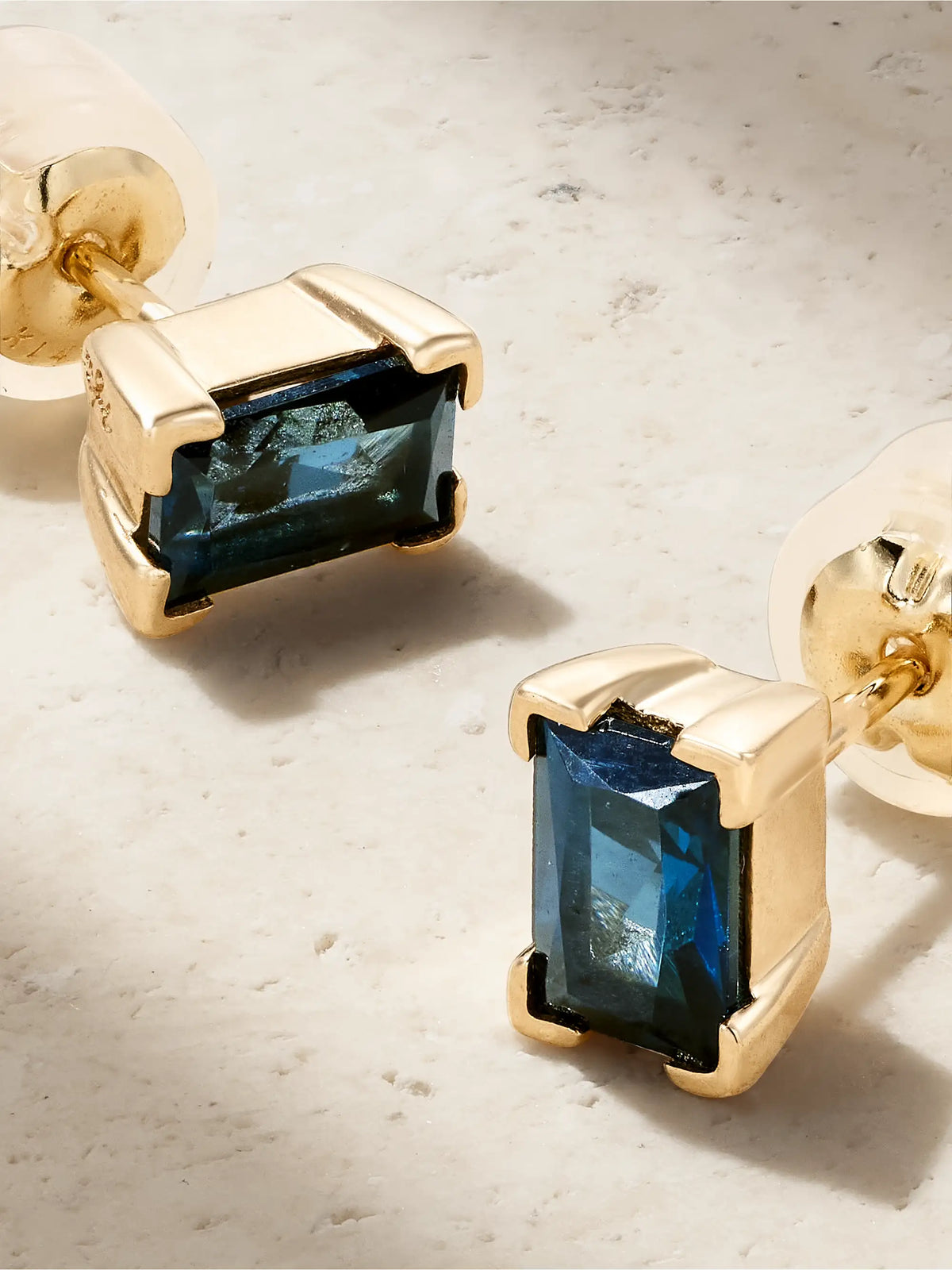 14-karat Recycled Gold Topaz Earrings