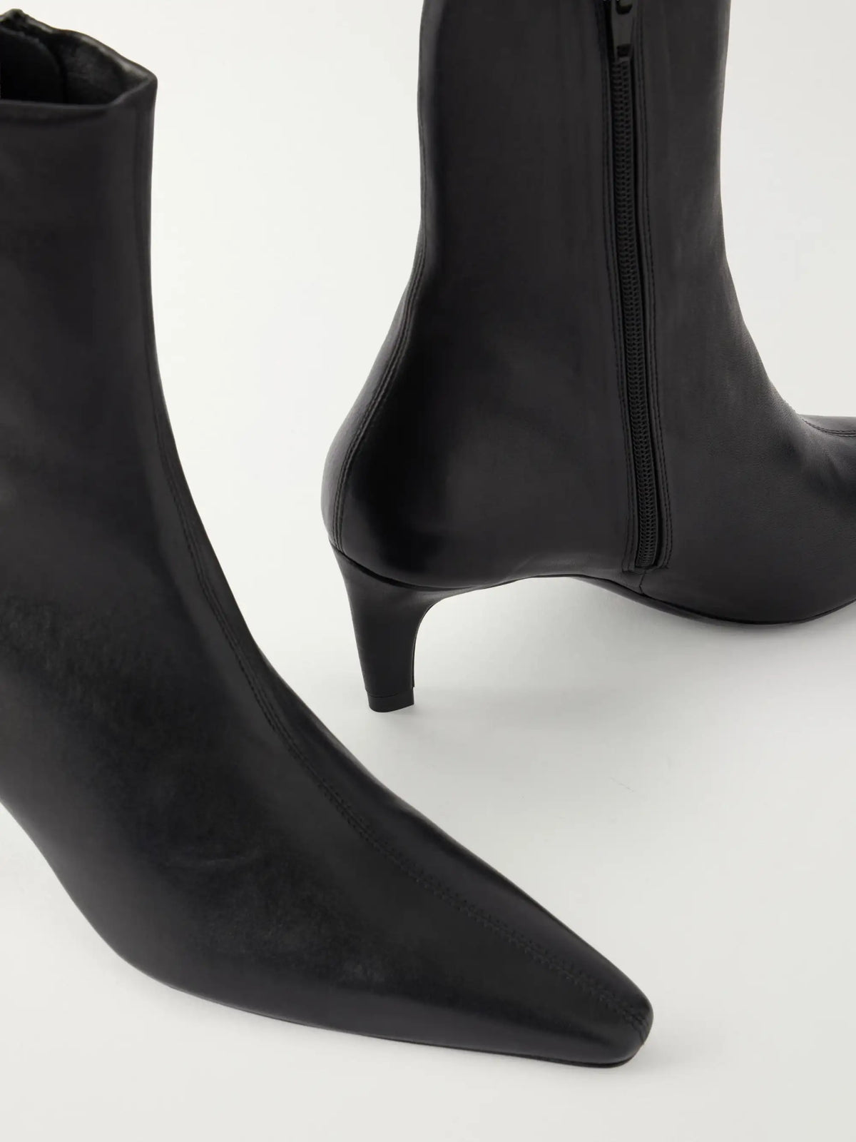 Cave Leather Ankle Boots