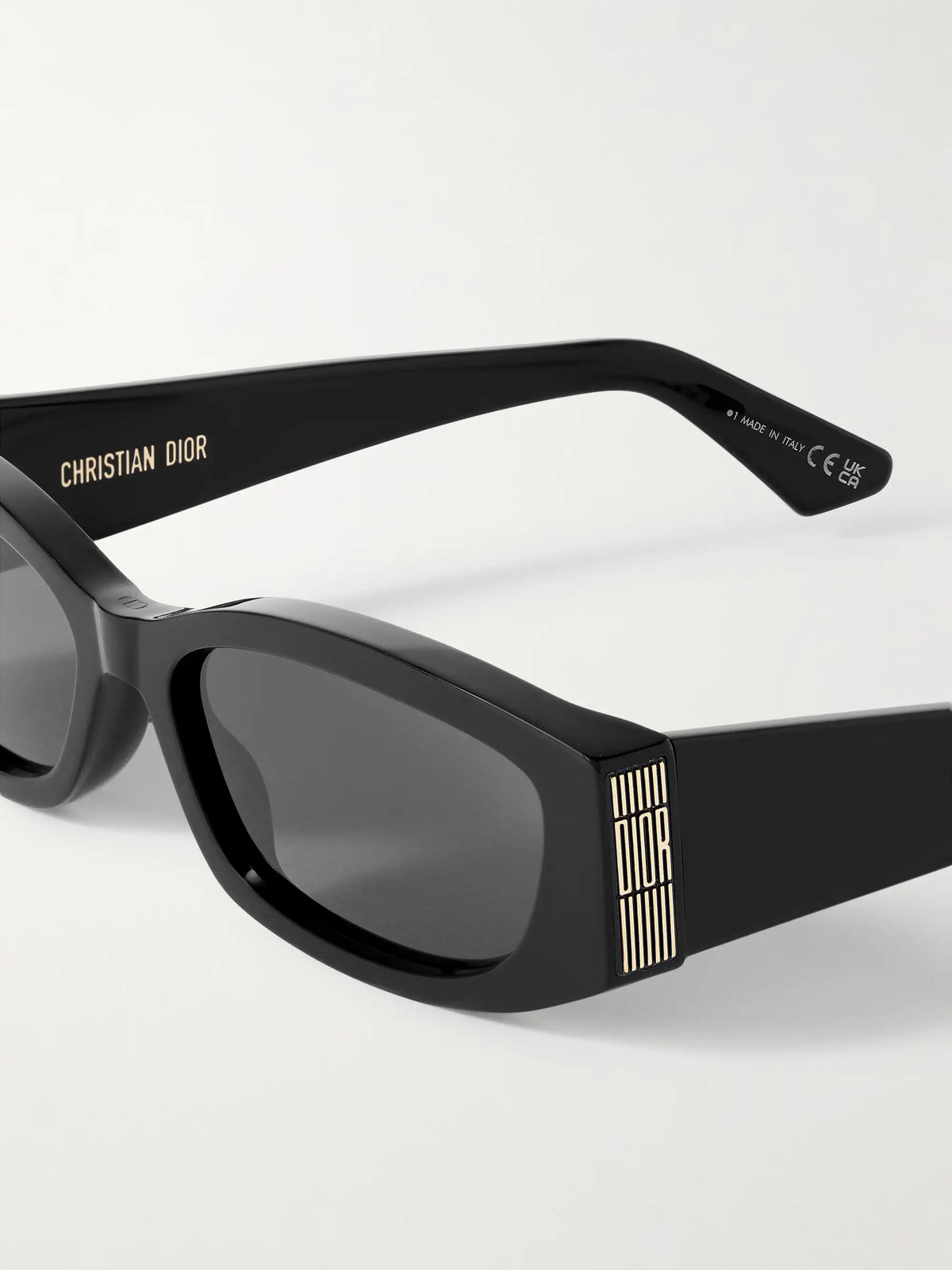 Diorgraphique S1i Rectangular-frame Acetate Sunglasses