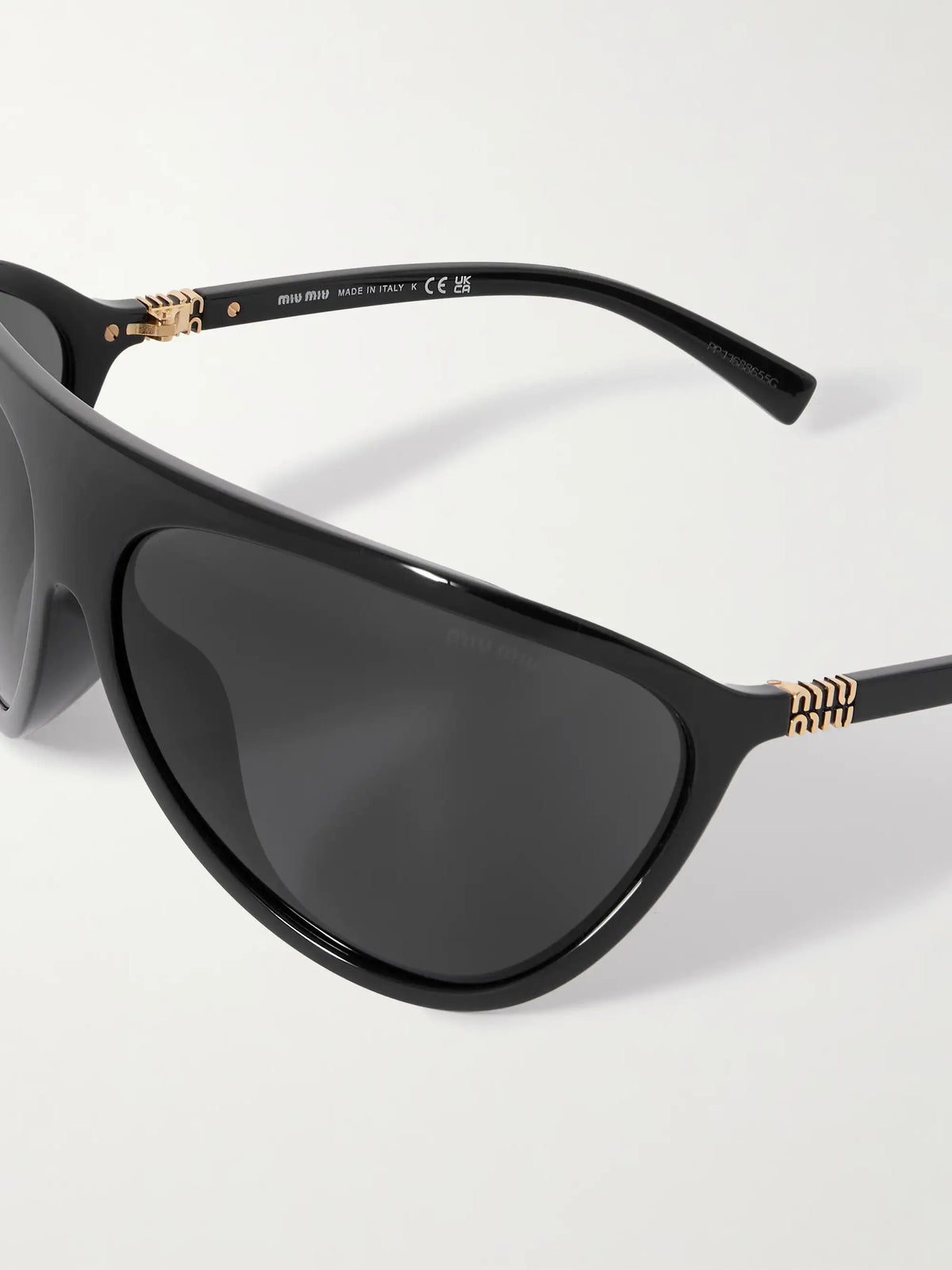 Oversized D-frame Acetate Sunglasses