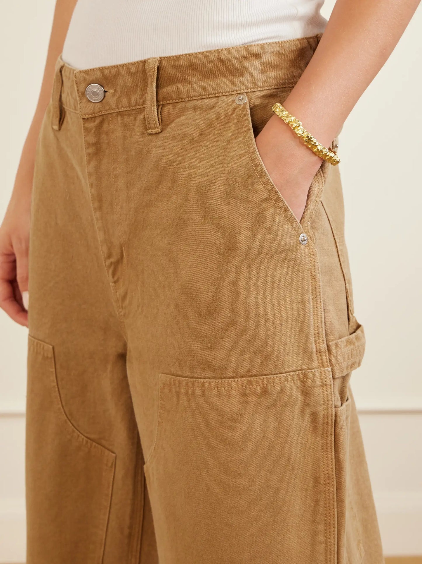 Winslow Cotton Wide-leg Pants