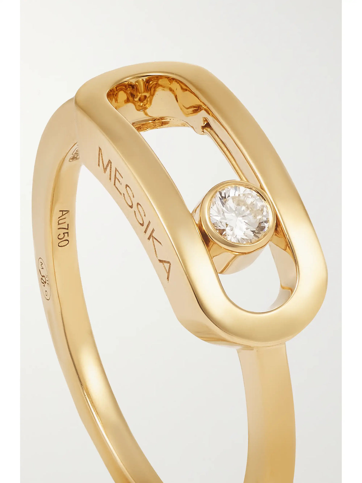 Move Uno 18-karat Gold Diamond Ring