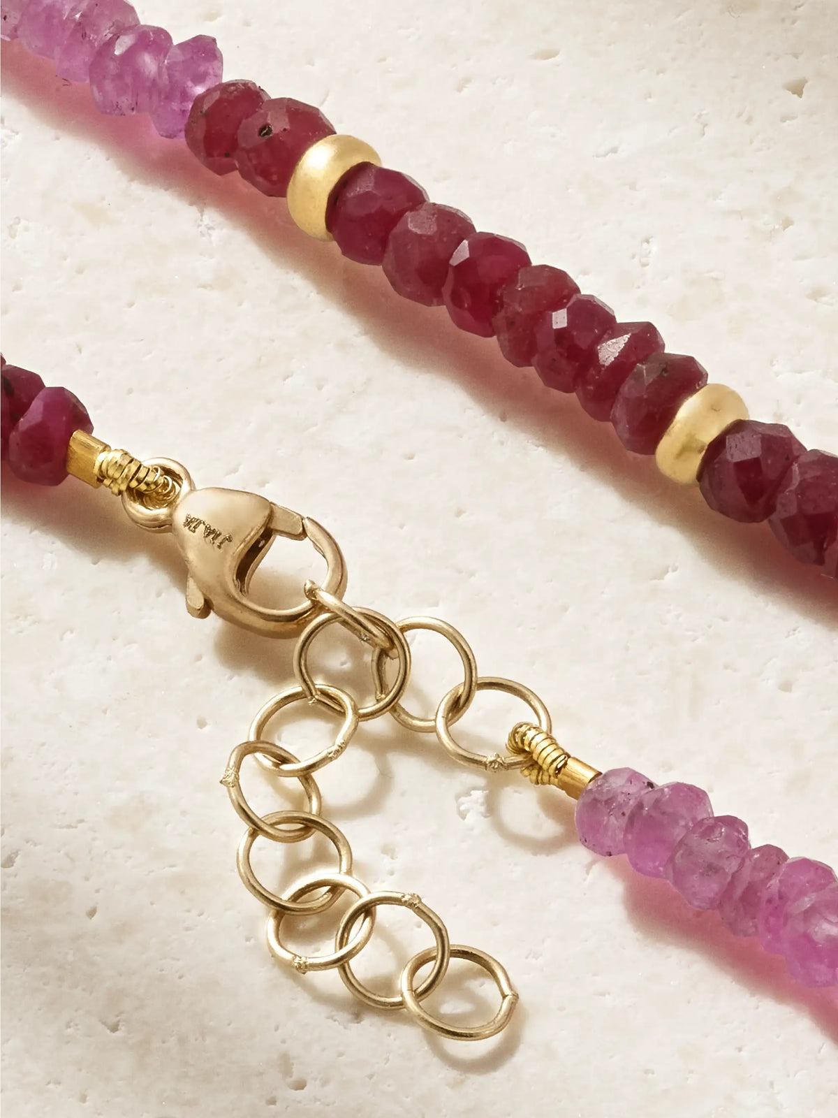 Arizona 14-karat Gold Ruby Bracelet