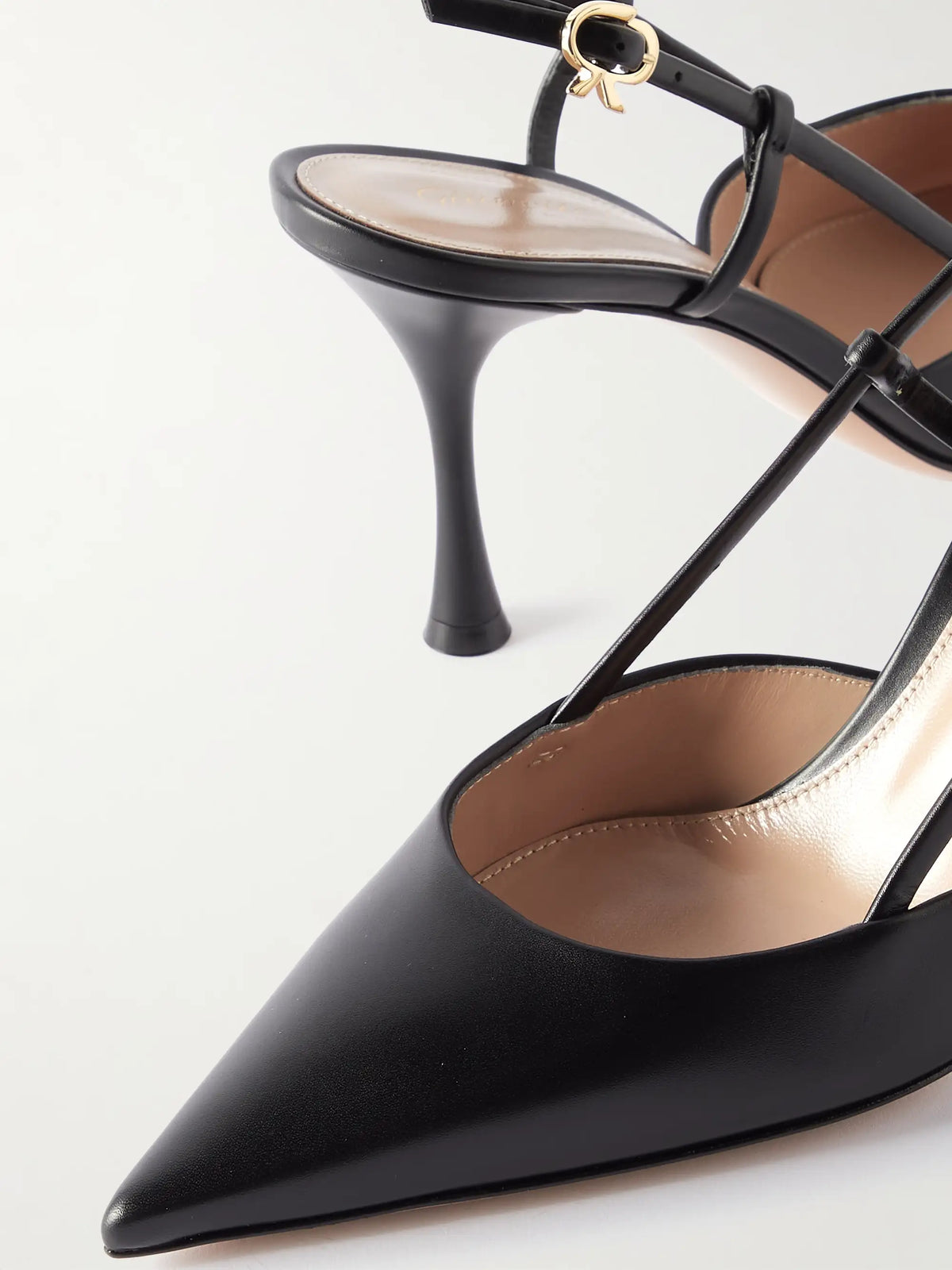 Ascent 85 Leather Slingback Pumps