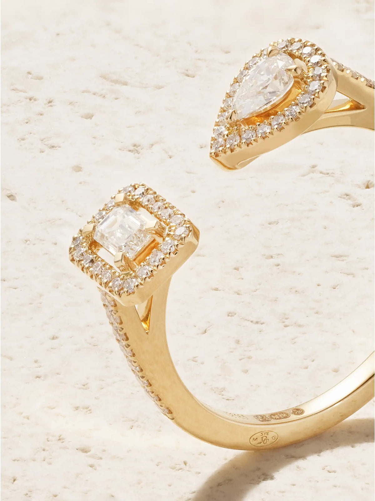 My Twin Toi & Moi 18-karat Gold Diamond Ring