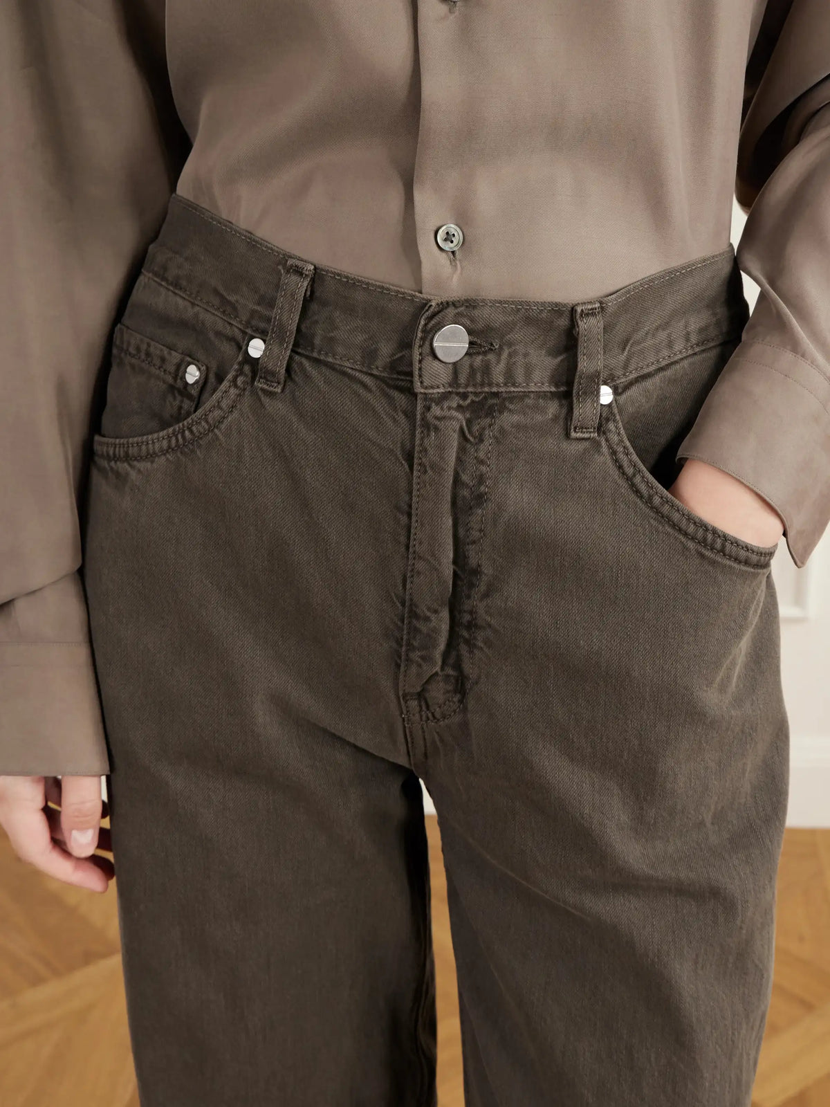 TWP Song Sung Mid-rise Straight-leg Jeans