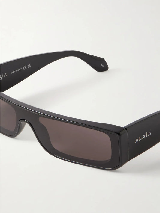 Alaïa Square-frame Recycled-acetate Sunglasses