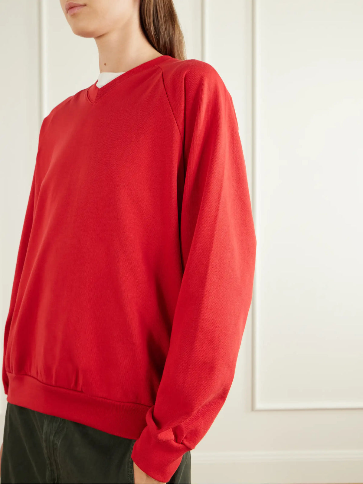 Tibi Perfect T Vintage Jersey Sweatshirt