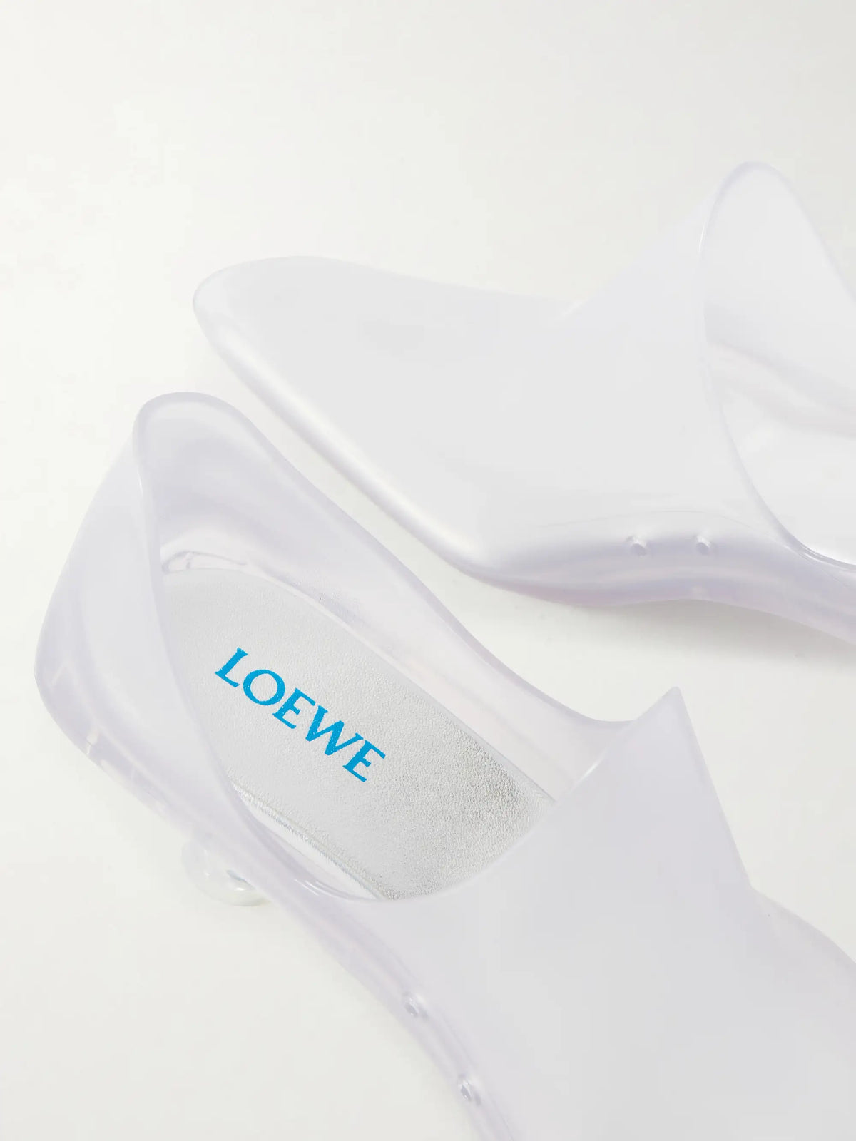 Emily Aqua Pvc Ankle Boots