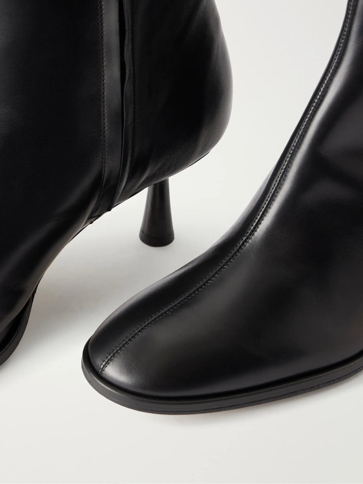 Aeyde Catherine 65 Leather Ankle Boots