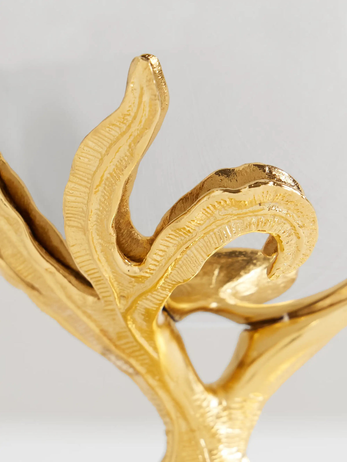 Fern Gold-plated Stainless Steel Bowl