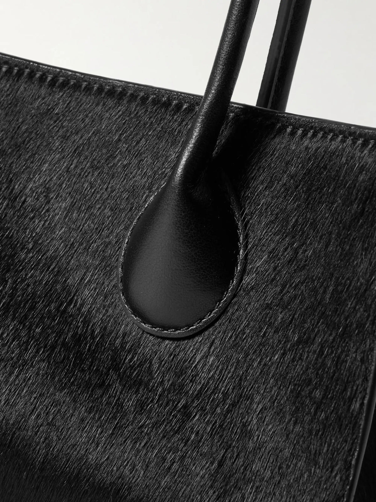 The Lou Calf Hair Shoulder Bag