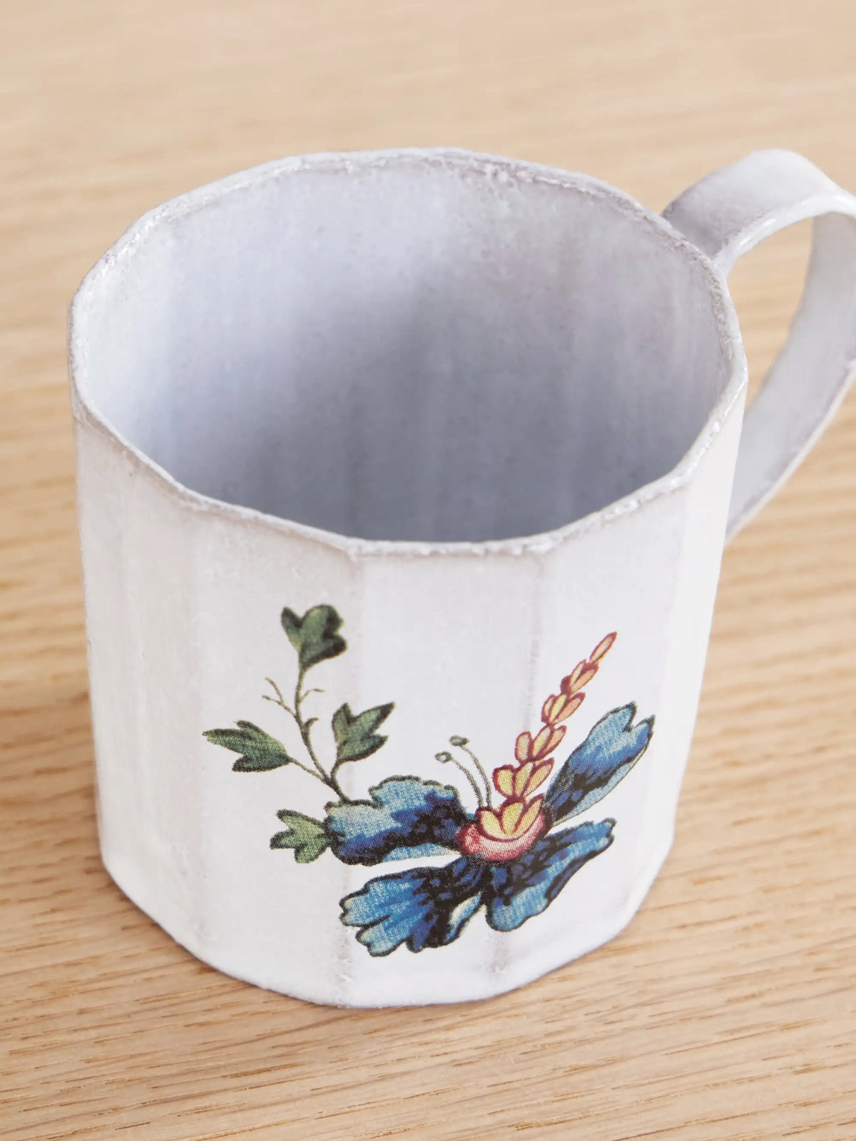 Mallow Rose Ceramic Cup