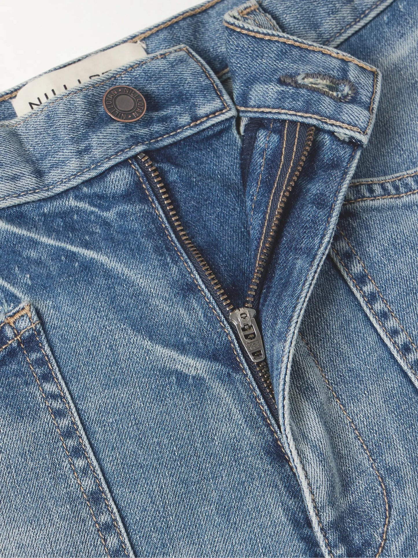 Shon High-rise Tapered Jeans