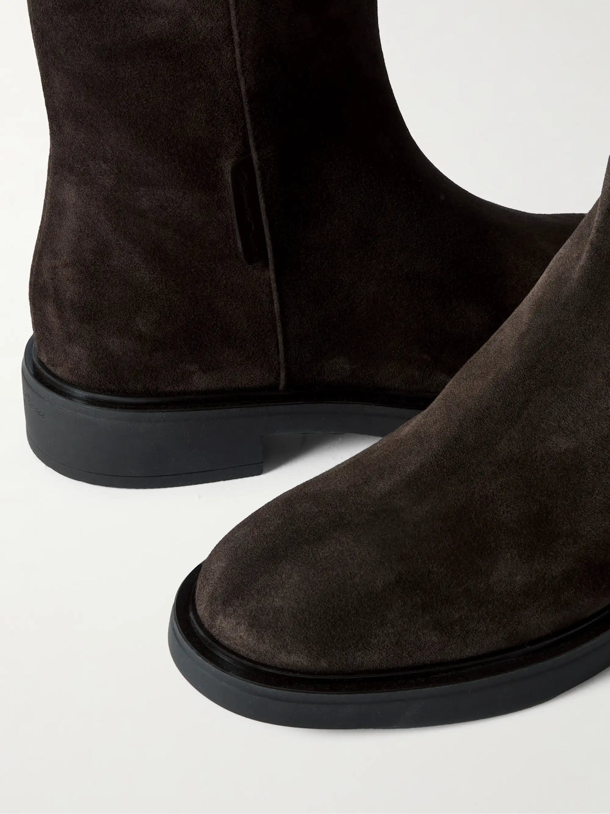 Lexington 20 Leather-trimmed Suede Ankle Boots