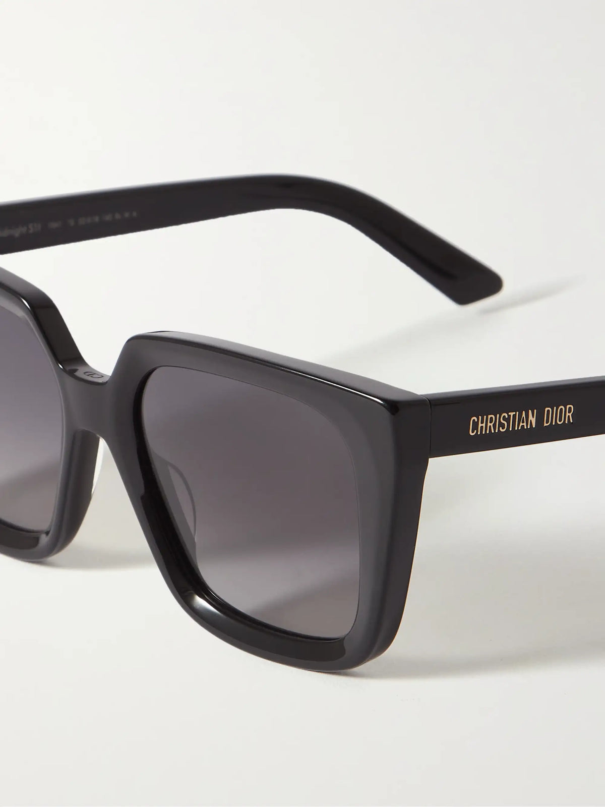 Diormidnight S1i Oversized Square-frame Acetate Sunglasses
