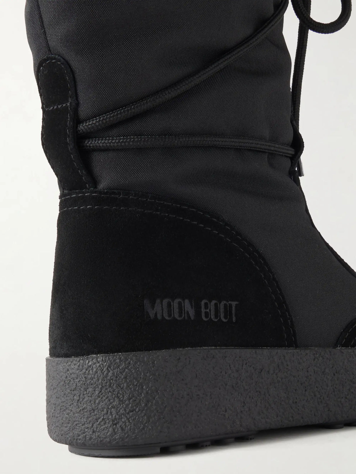 Moon Boot Ltrack Legacy Suede-trimmed Nylon Knee Boots