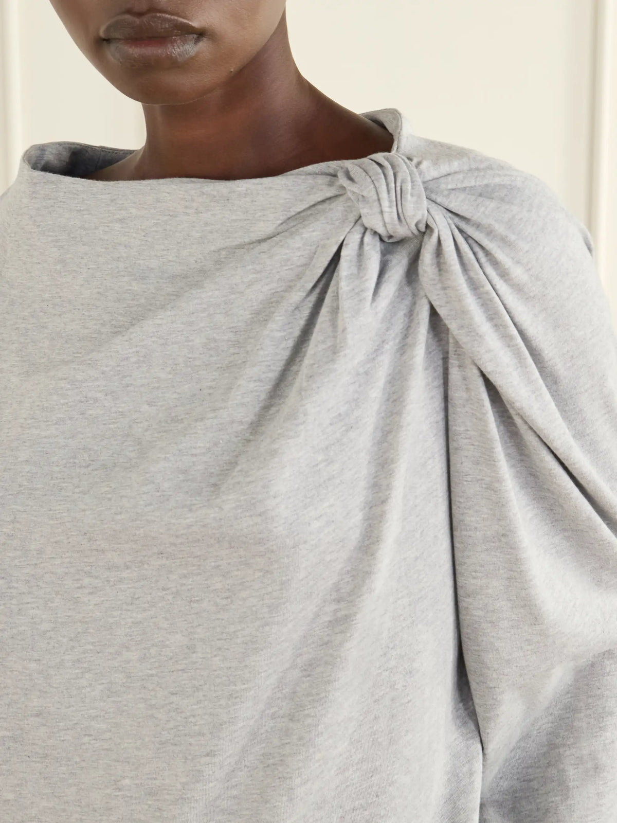 Dries Van Noten Gathered Cotton-jersey T-shirt