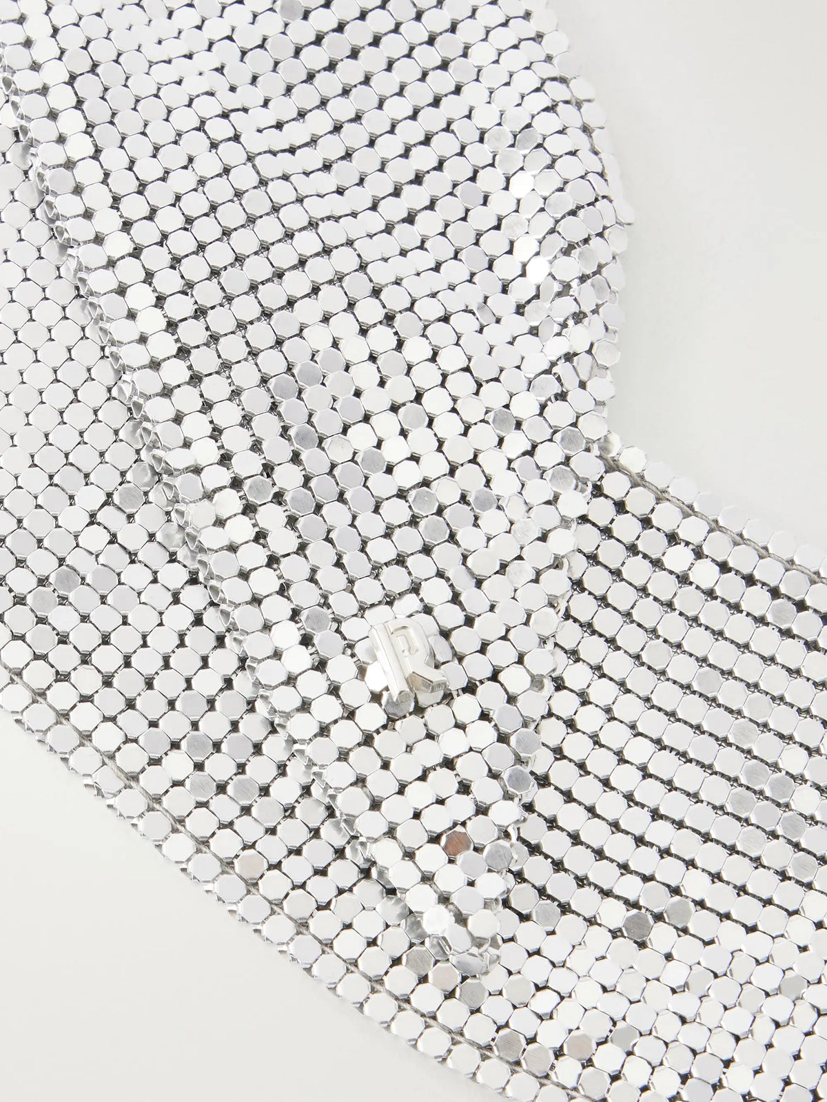 RABANNE Silver-tone Mesh Scarf