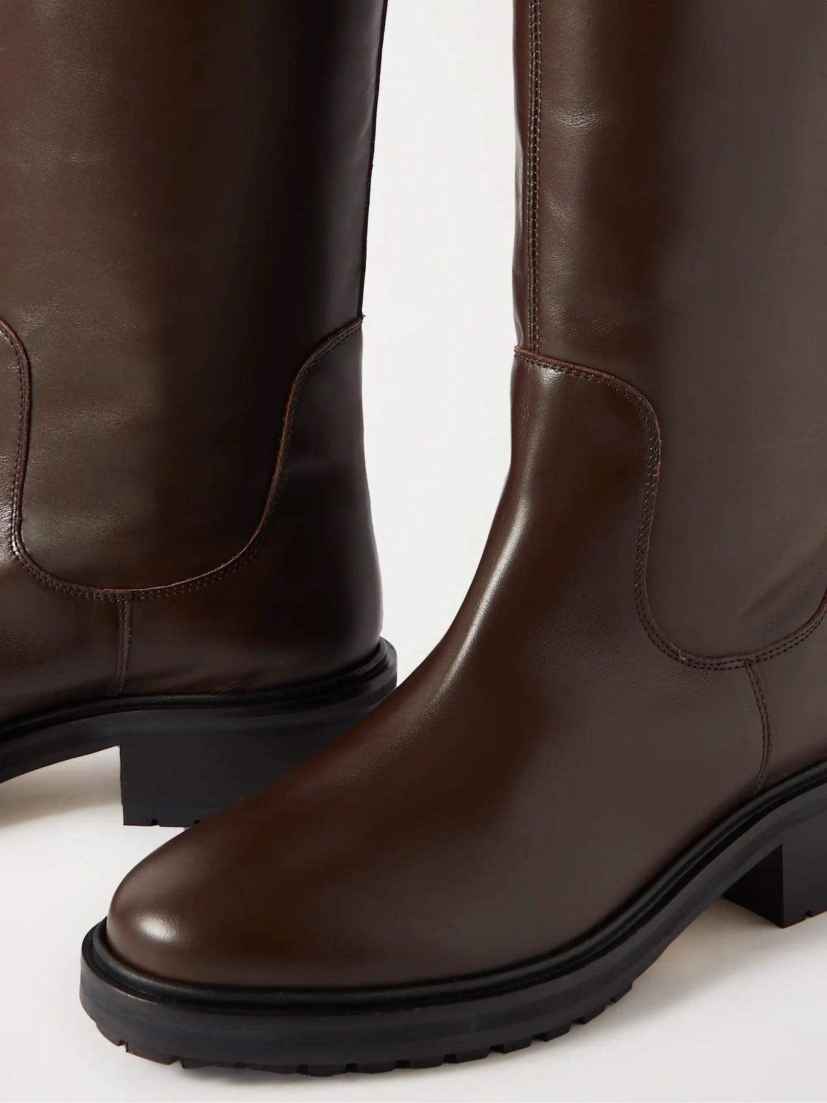 Henry Leather Knee Boots