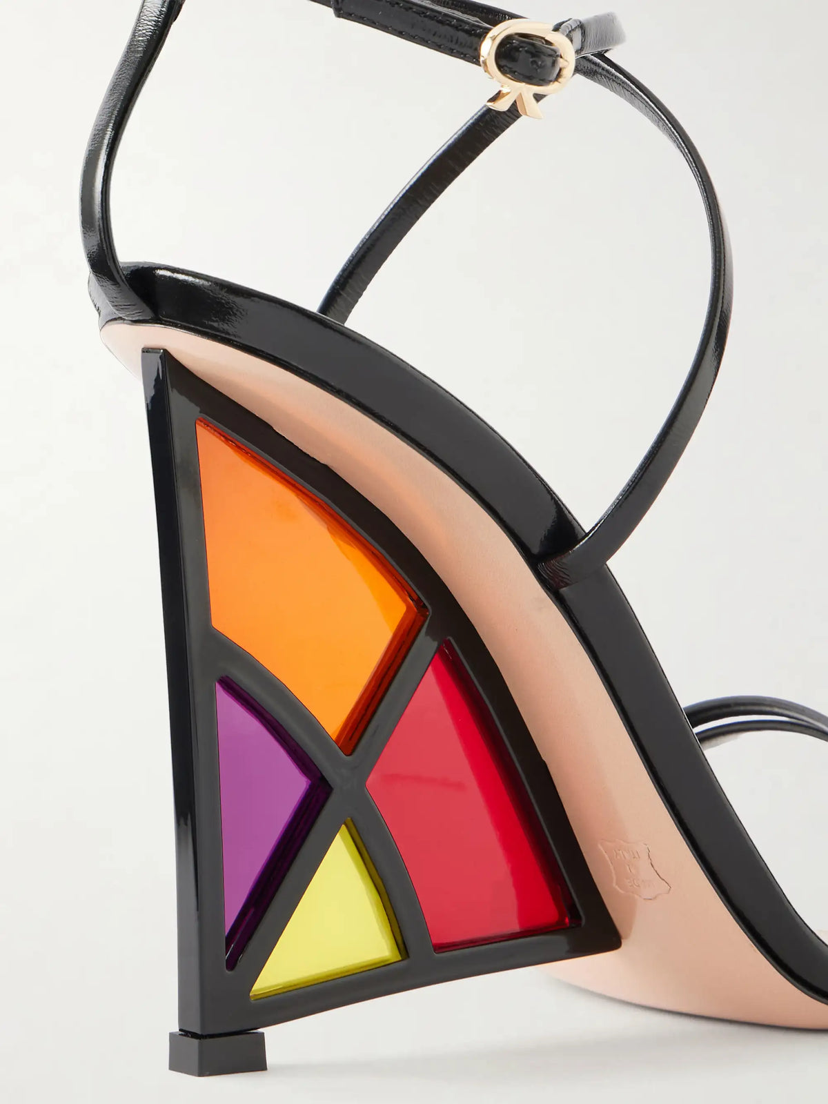 Gianvito Rossi Palais 105 Leather Sandals