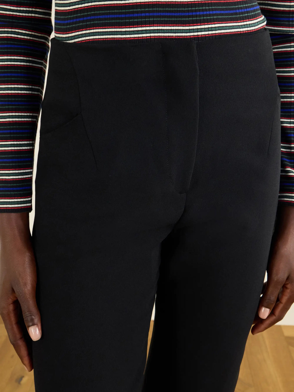 Dries Van Noten Crepe Straight-leg Cropped Pants