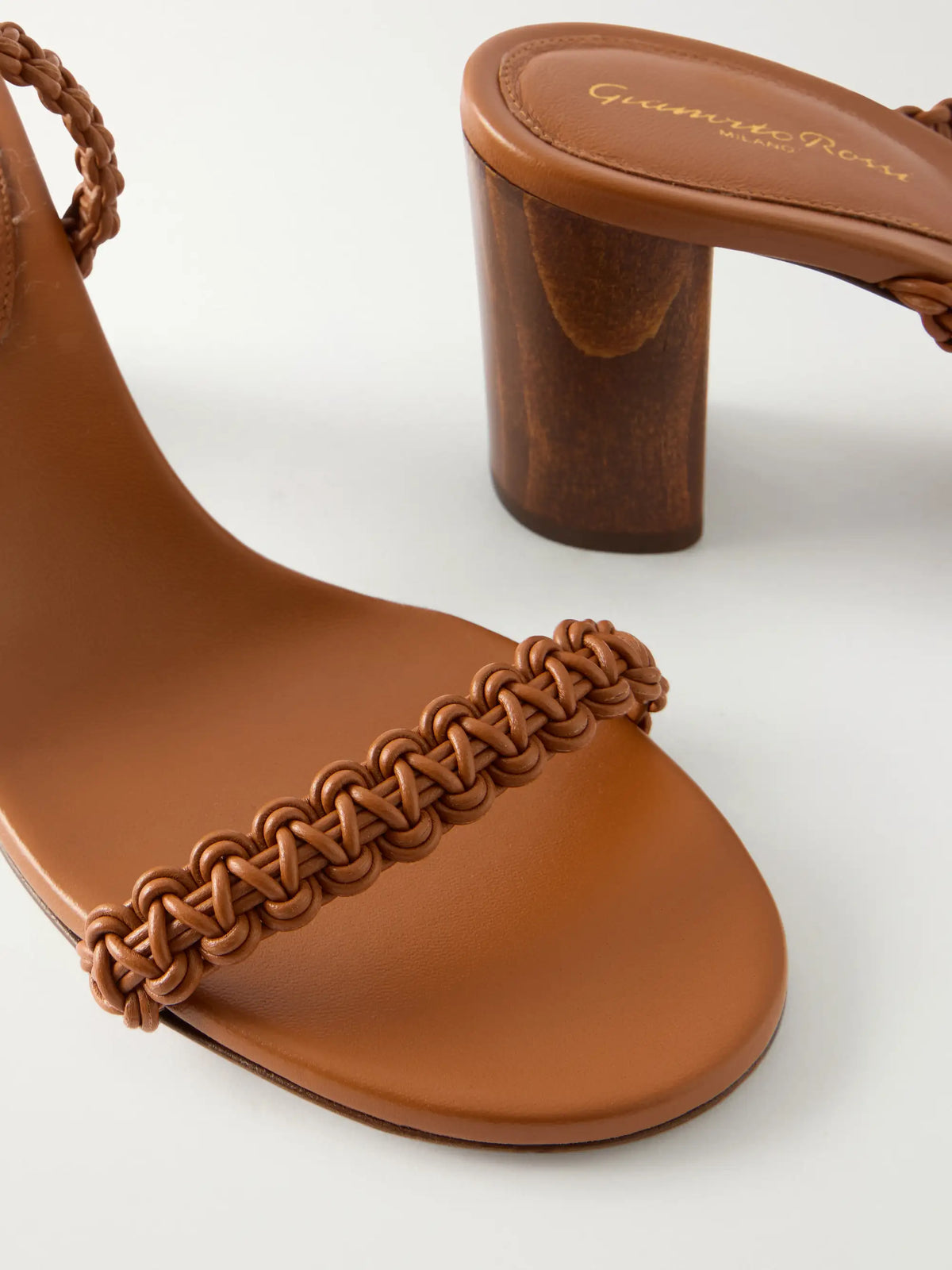 70 Braided Leather Sandals