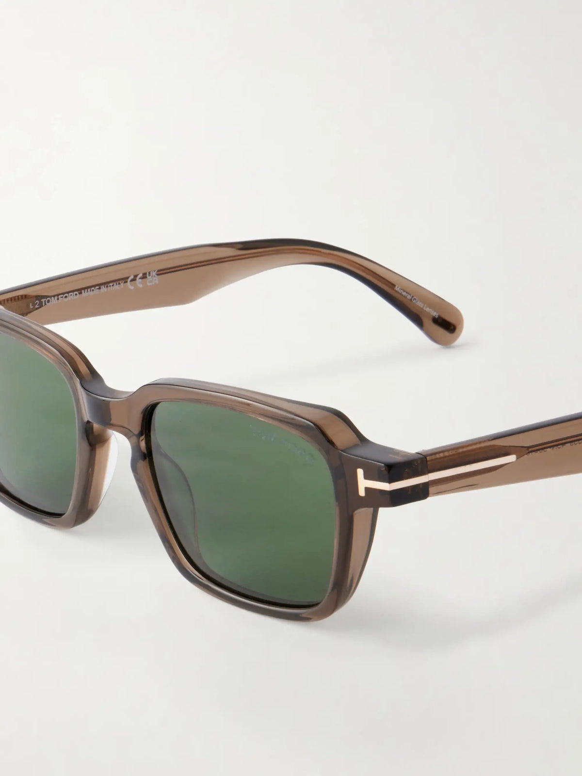 Ezra-02 Square-frame Acetate Sunglasses