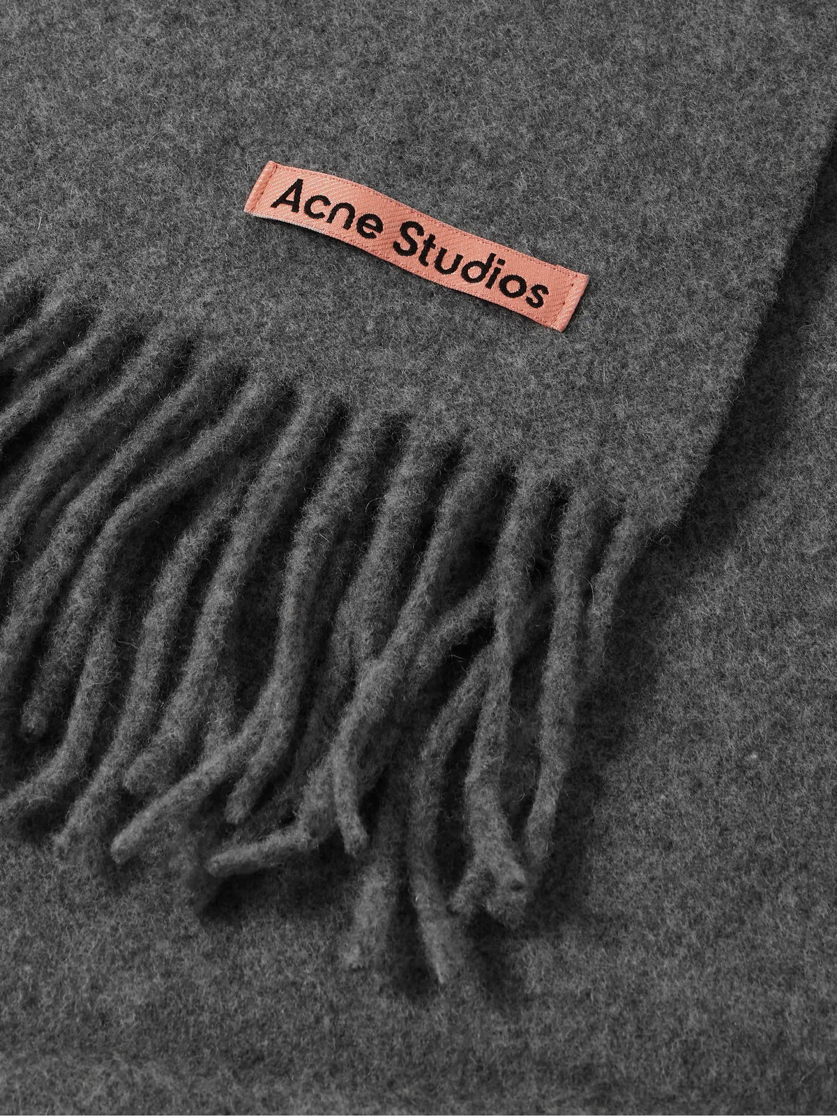Fringed Wool Scarf