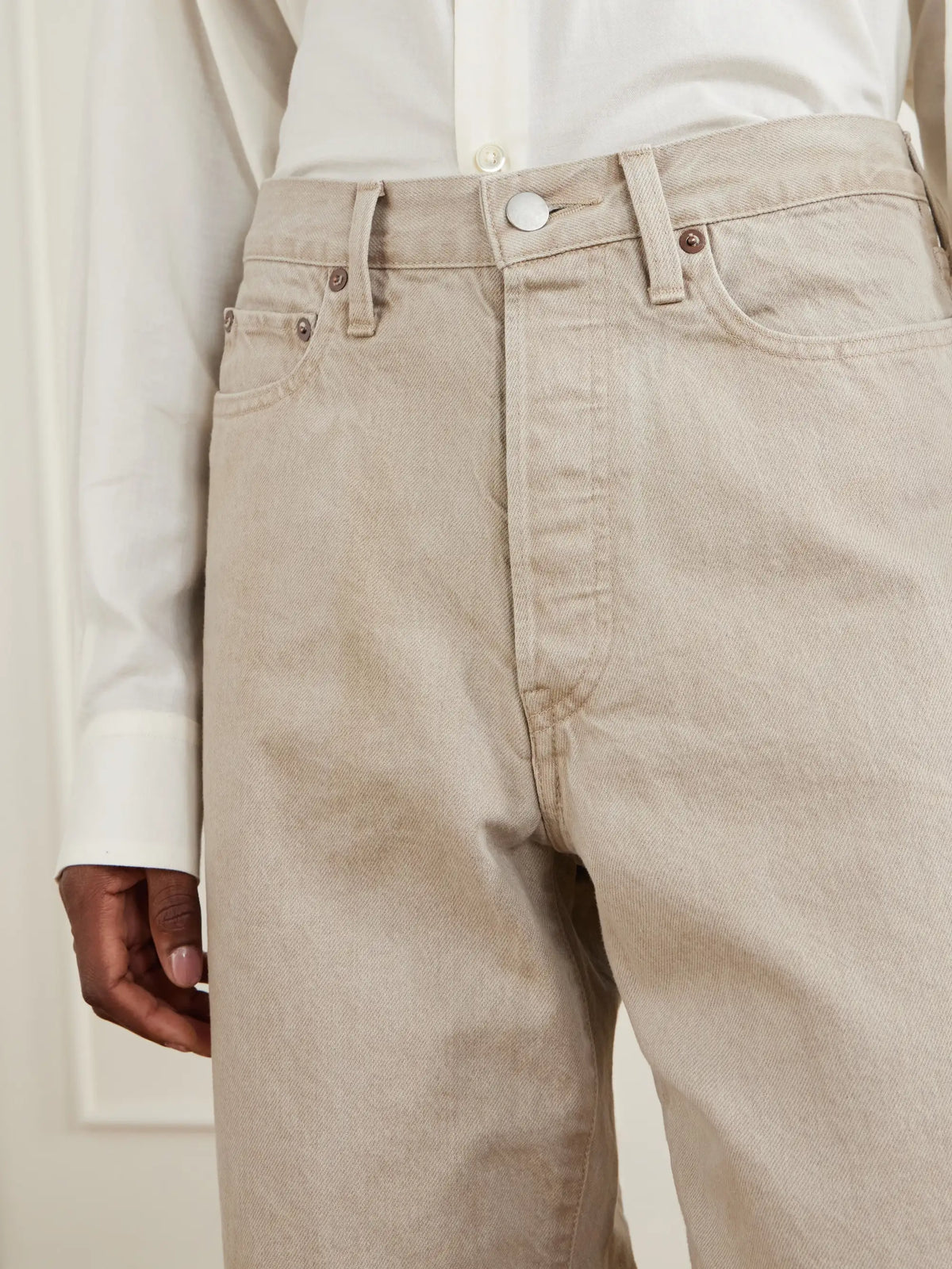 ssstein Mid-rise Wide-leg Jeans