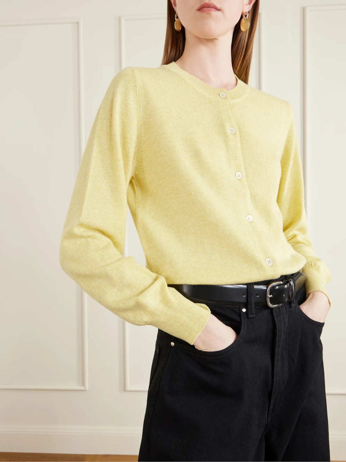 Enya Cashmere And Cotton-blend Cardigan