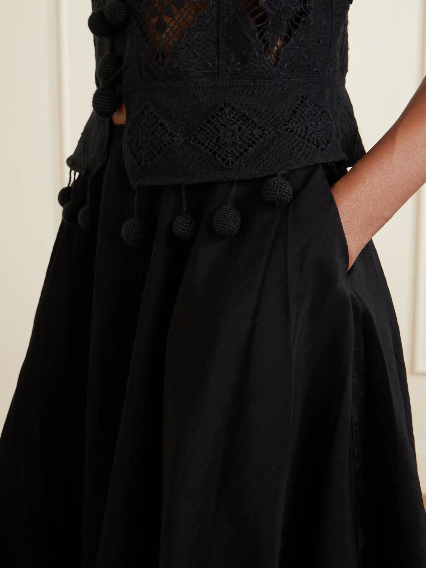 Lisette Shell Midi Skirt
