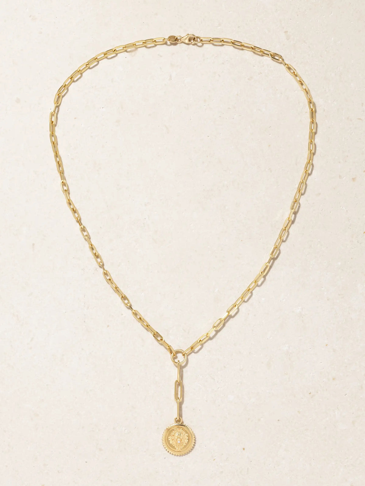 + Net Sustain Strength 18-karat Recycled Gold Diamond Necklace