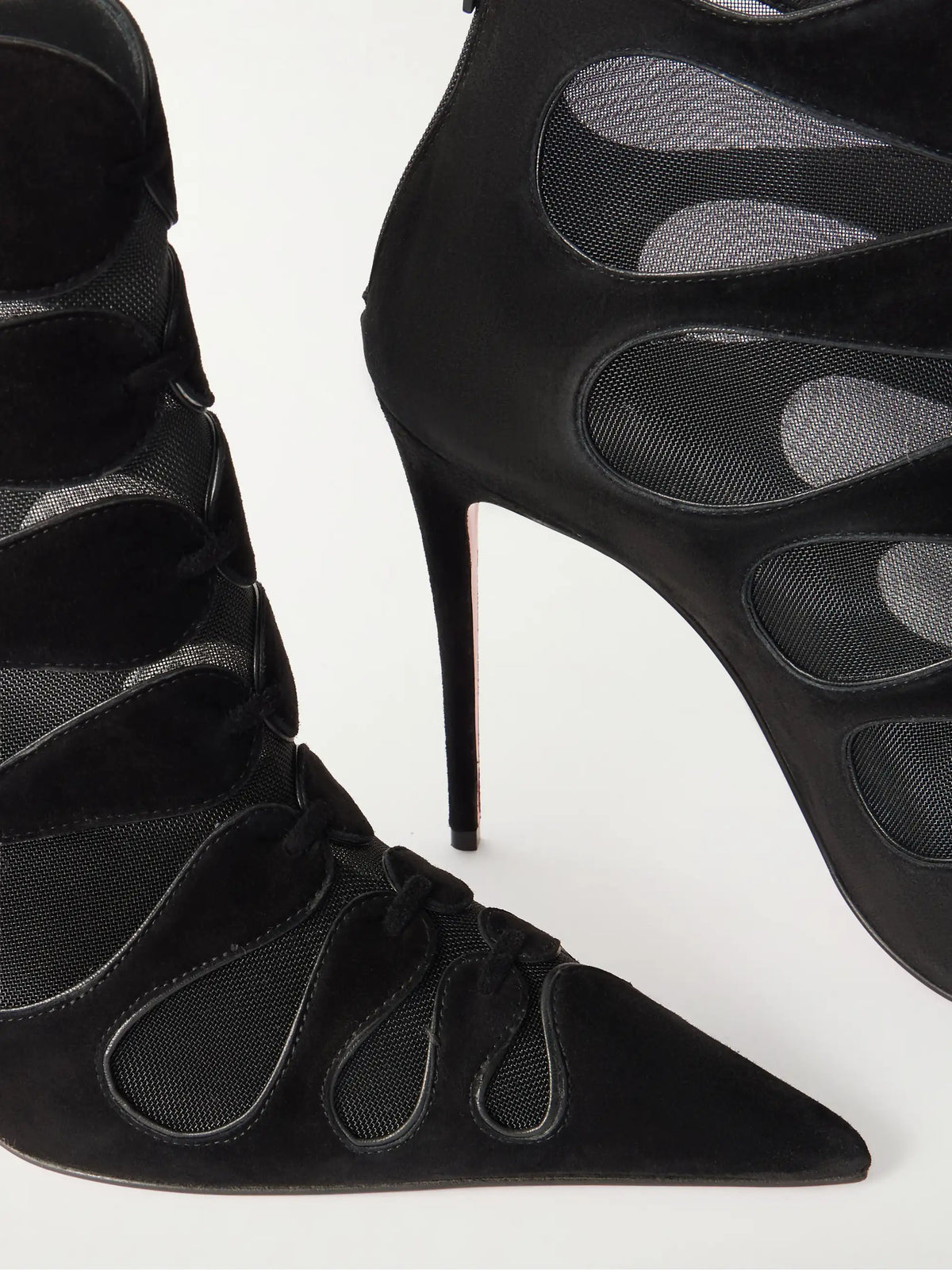 Circus Max 100 Mesh And Suede Ankle Boots
