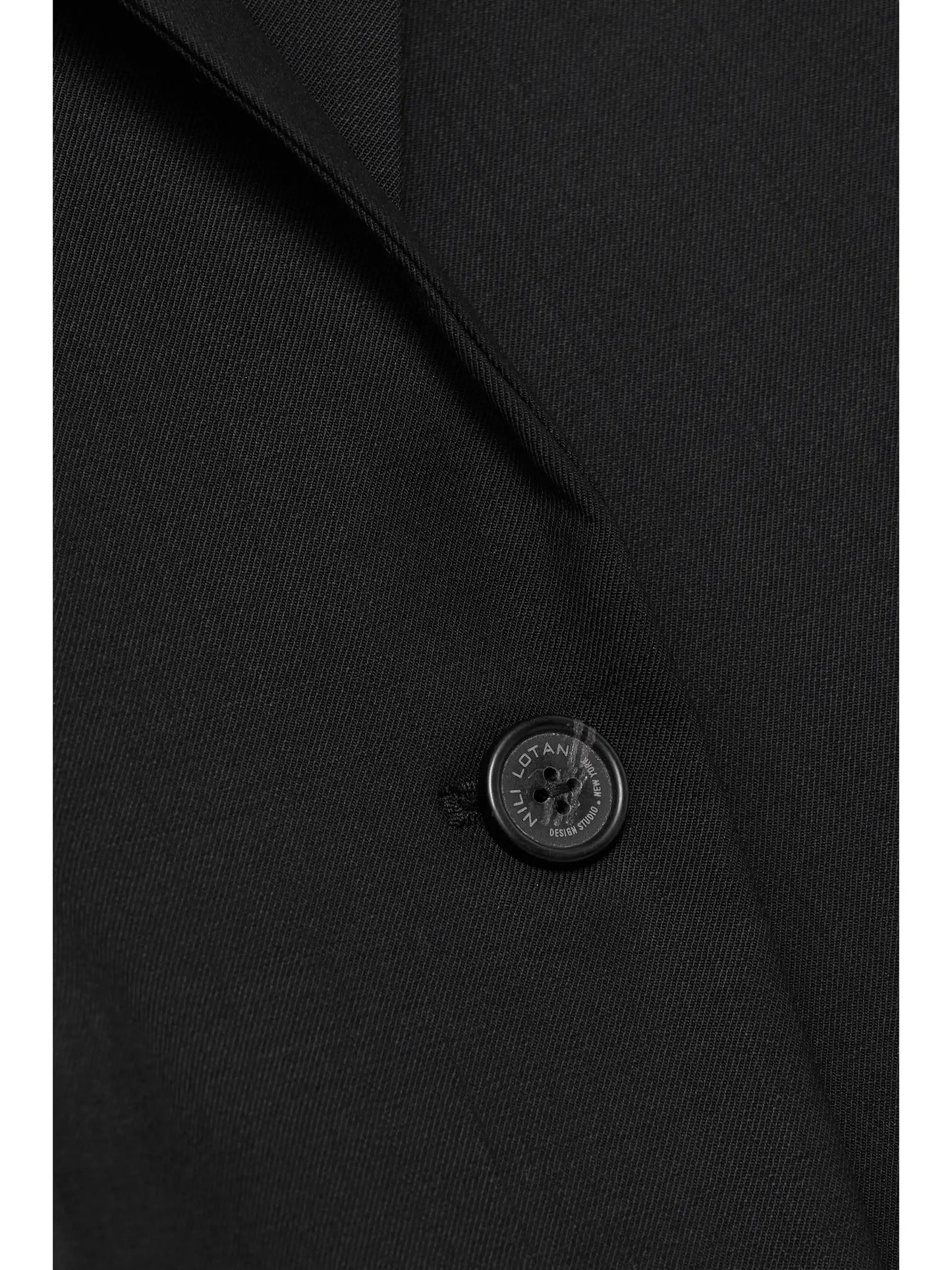 Diane Stretch-wool Twill Blazer