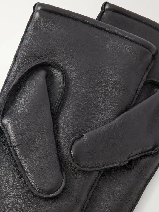 The Row Niles Leather Gloves