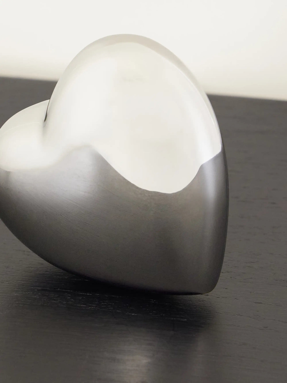 Heart Silver-tone Paperweight