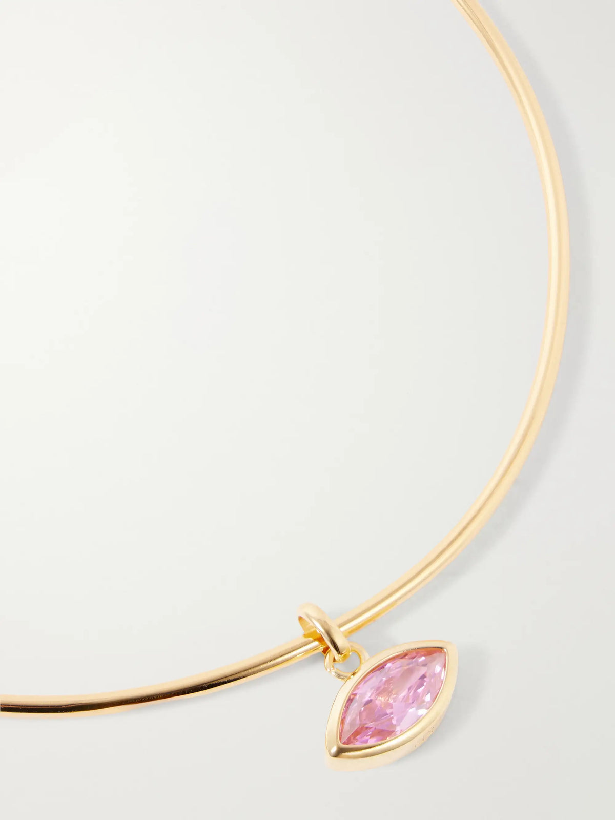 Martha Calvo Protection Sapphire Gold-toned Necklace