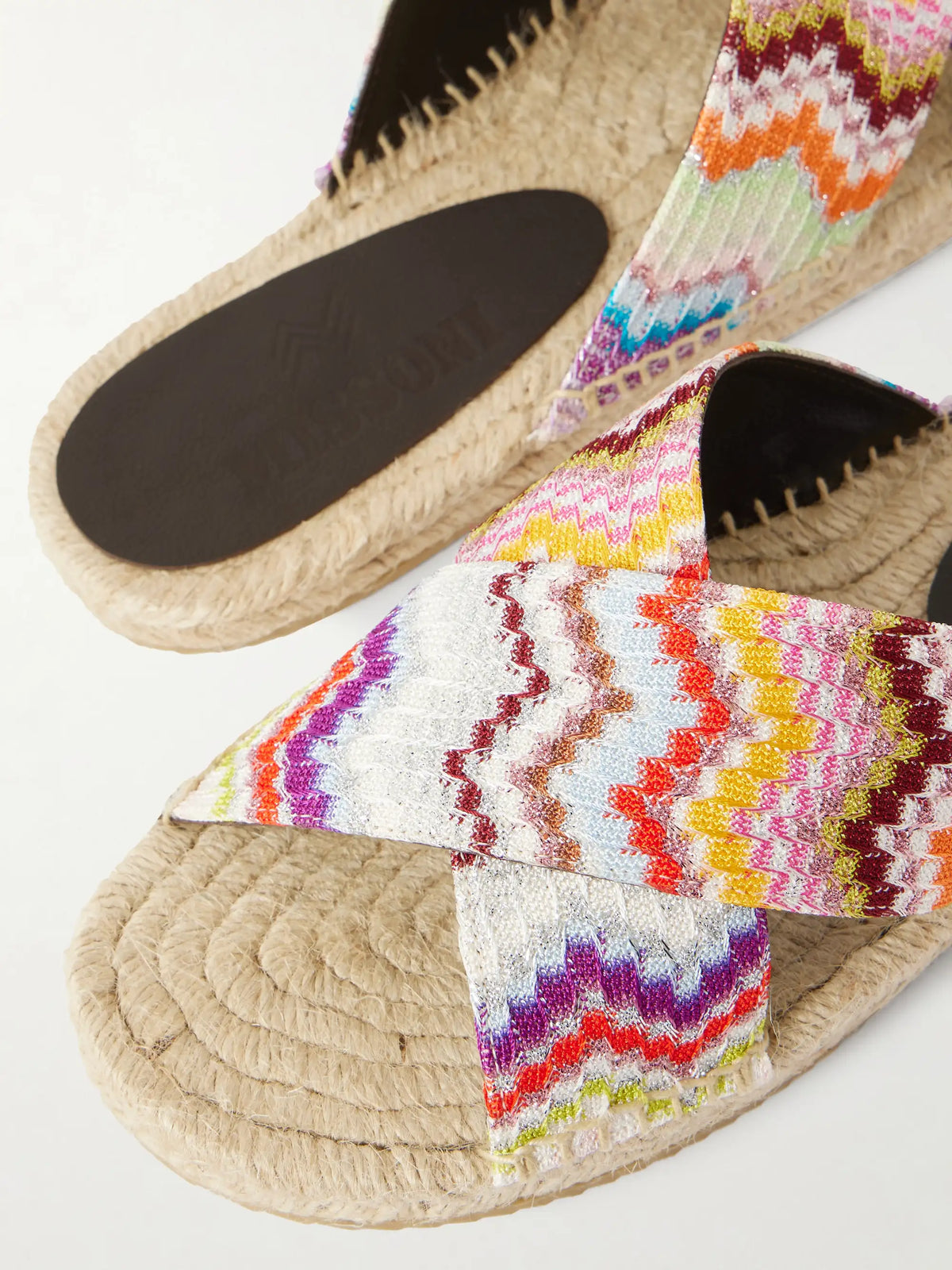 Harlow Striped Woven Espadrilles