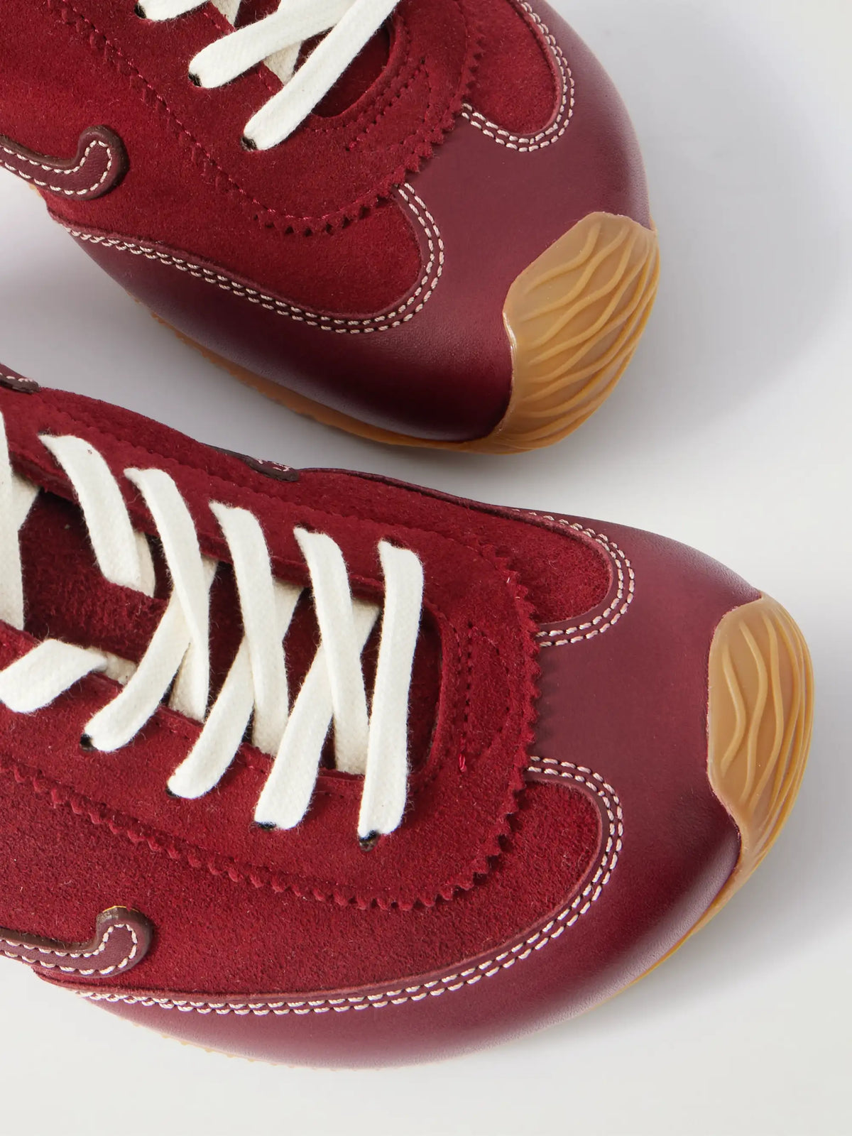 Ballet Runner 2.0 Logo-appliquéd Leather And Suede Sneakers