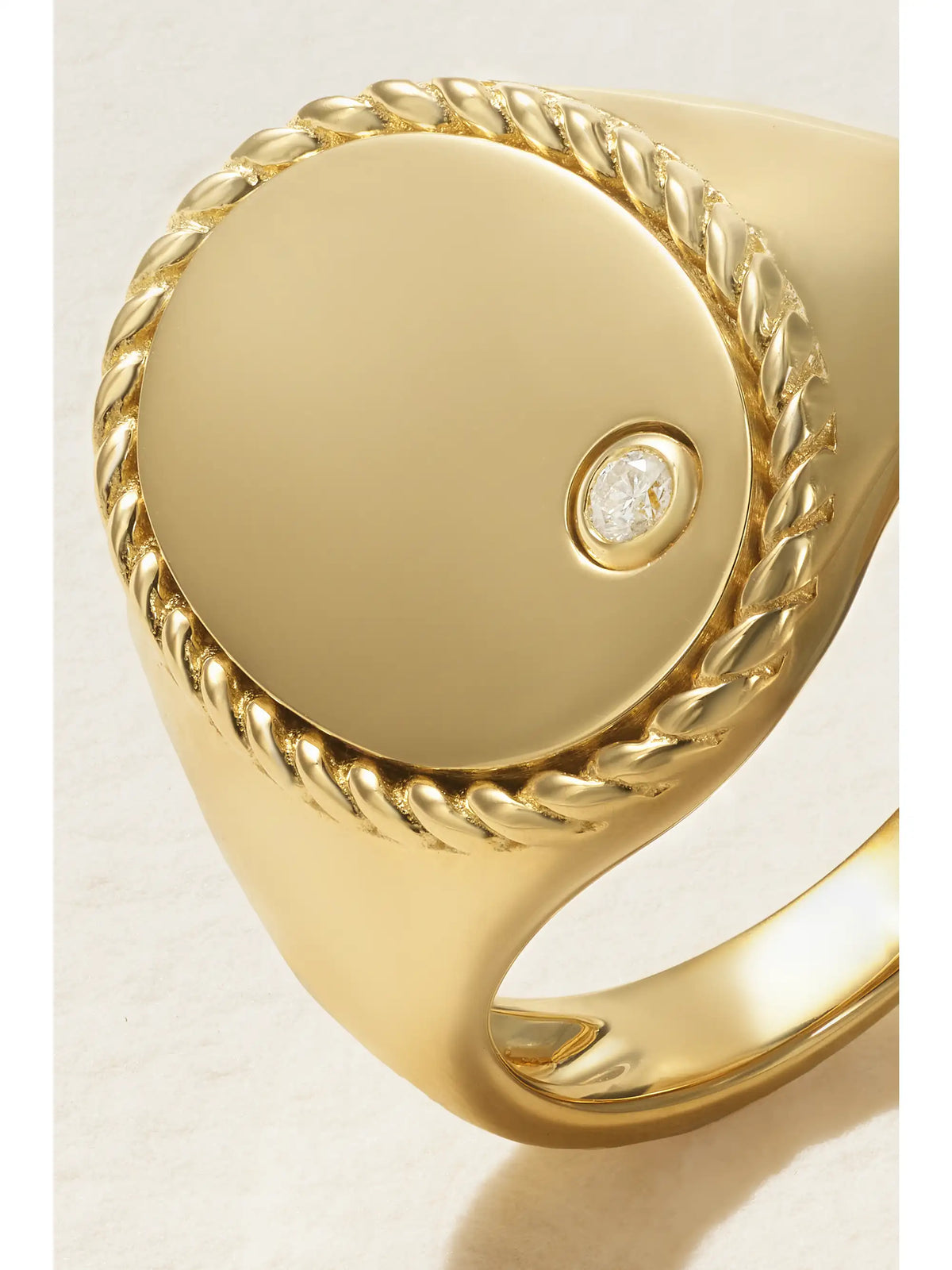 9-karat Gold Diamond Ring