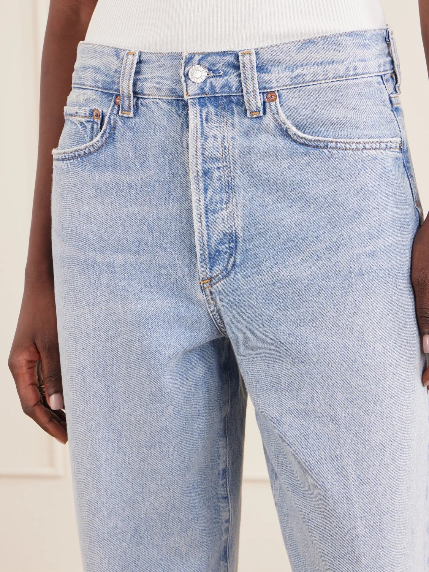 Nate Regenerative Cotton Straight-leg Jeans