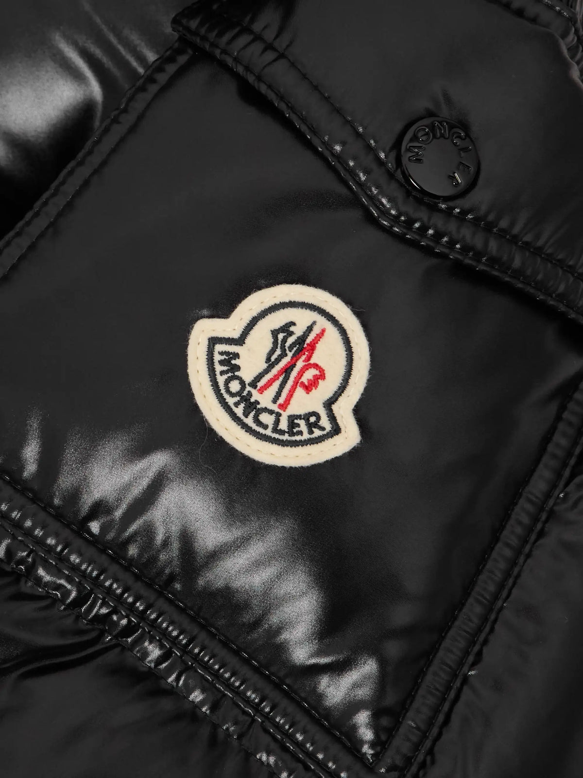 Maire Hooded Quilted Glossed-shell Down Jacket