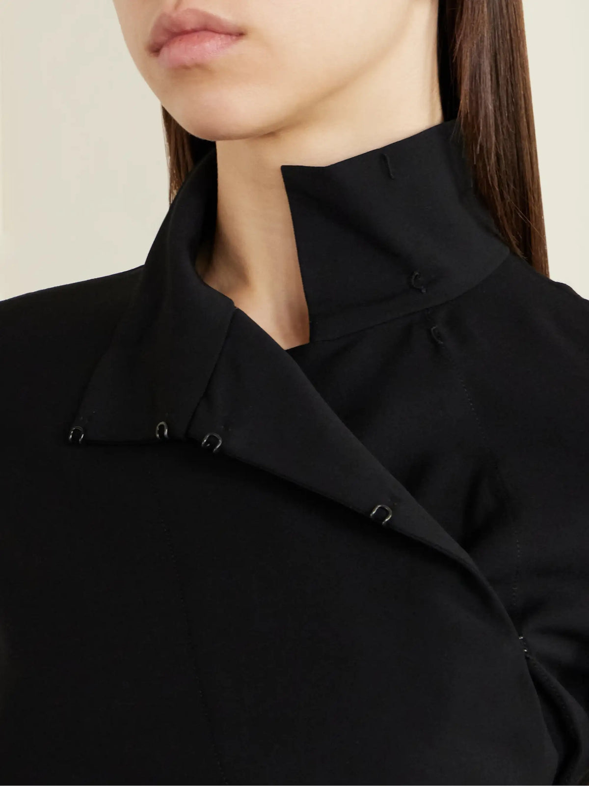 Colleen Allen Twist Stretch-crepe Jacket