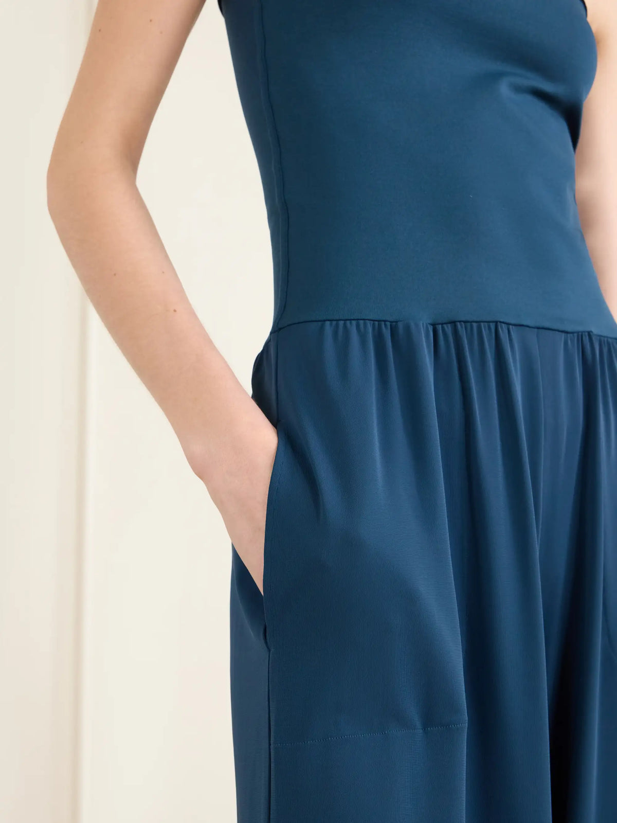 Les Essentiels Dao Convertible Stretch-jersey Jumpsuit