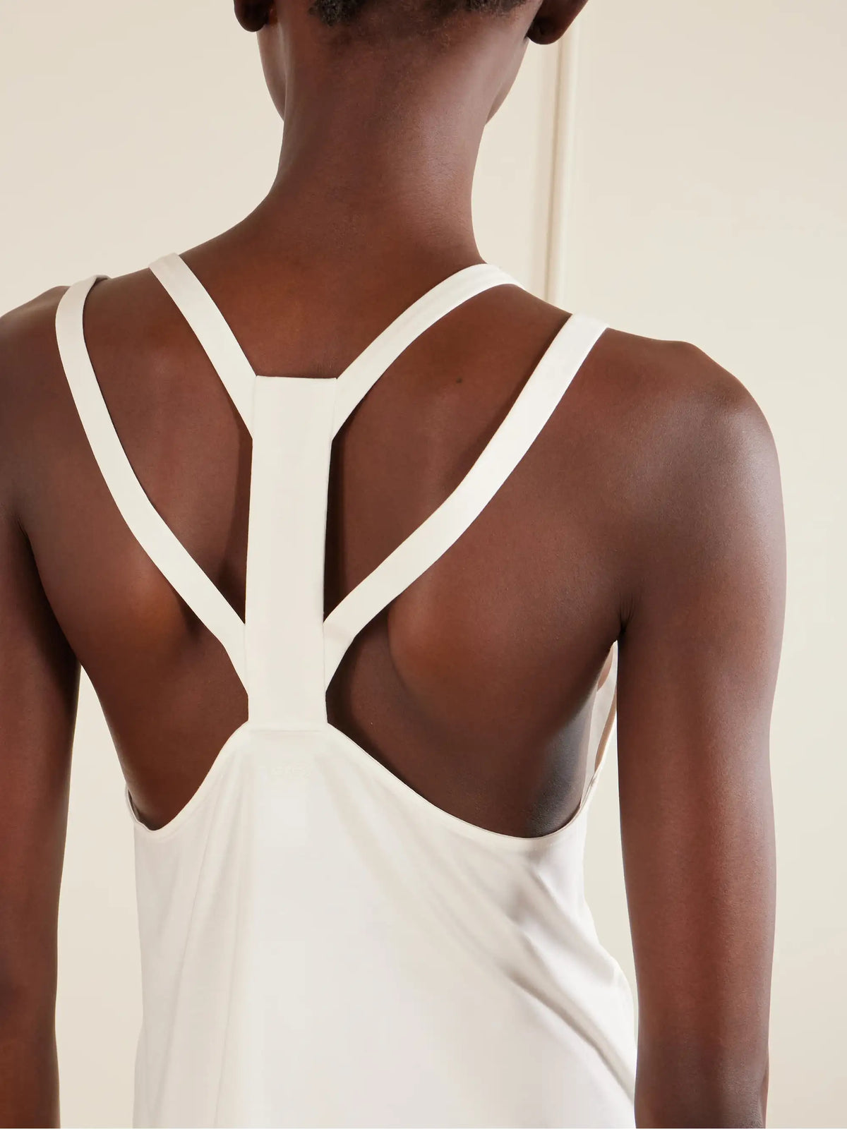 Eres Allyson Embroidered Stretch Jersey Tank Top