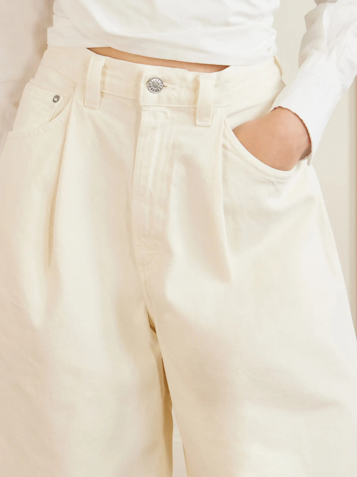 AGOLDE 80's Gaucho Organic Cotton Shorts